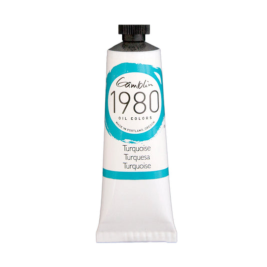 Gamblin 1980 Oil Colour 37ml Series 2 Turquoise