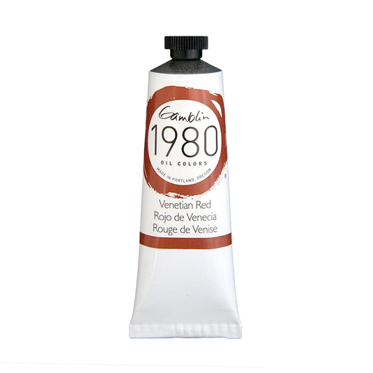 Gamblin 1980 Oil Colour 37ml Series 1 Venetian Red