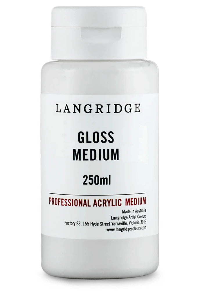 Langridge Acrylic Gloss Medium 250ml