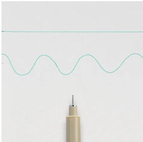 Sakura Pigma Micron Pen Green 01 - 0.25mm