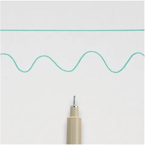 Sakura Pigma Micron Pen Green 05 - 0.45mm