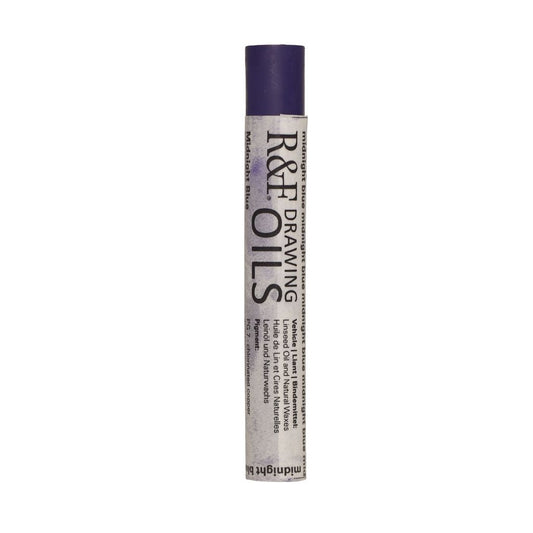 R&F Drawing Oils 12ml Midnight Blue