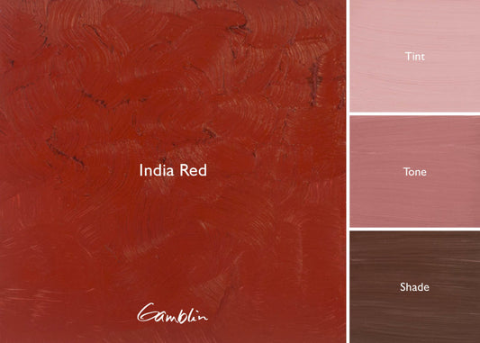 Gamblin Artist Oil 37ml Series 1 Indian Red