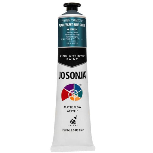 Jo Sonja's Artists' Colour 75ml Pearlescent Blue Green