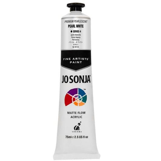 Jo Sonja's Artists' Colour 75ml Pearlescent White