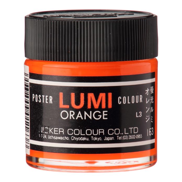 Nicker Poster Colour 40ml 163 Lumi Orange