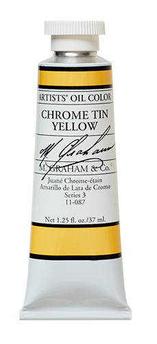 M Graham Oil 37ml Chrome Tin Yellow