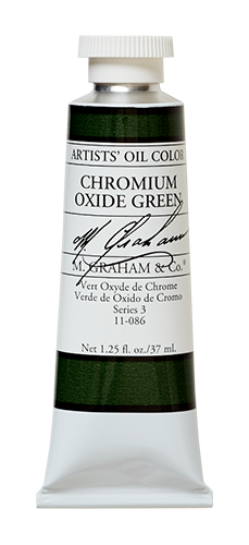 M Graham Oil 37ml Chromium Oxide Green