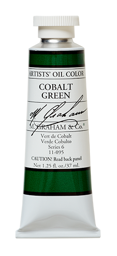 M Graham Oil 37ml Series 6 Cobalt Green