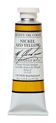 M Graham Oil 37ml Nickel Azo Yellow