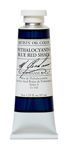 M Graham Oil 37ml Series 3 Phthalo Blue Red Shade