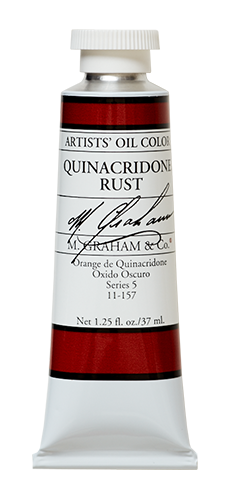 M Graham Oil 37ml Series 5 Quinacridone Rust