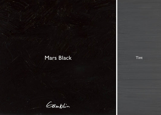 Gamblin 1980 Oil Colour 37ml Series 1 Mars Black