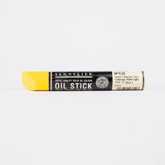 Sennelier Artist Oil Paint Stick 38ml 529 Cadmium Yellow Light
