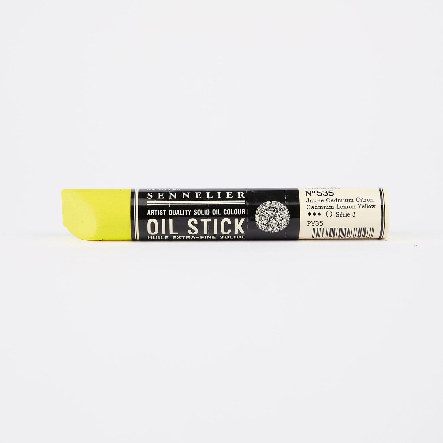 Sennelier Artist Oil Paint Stick 38ml 535 Cadmium Lemon Yellow