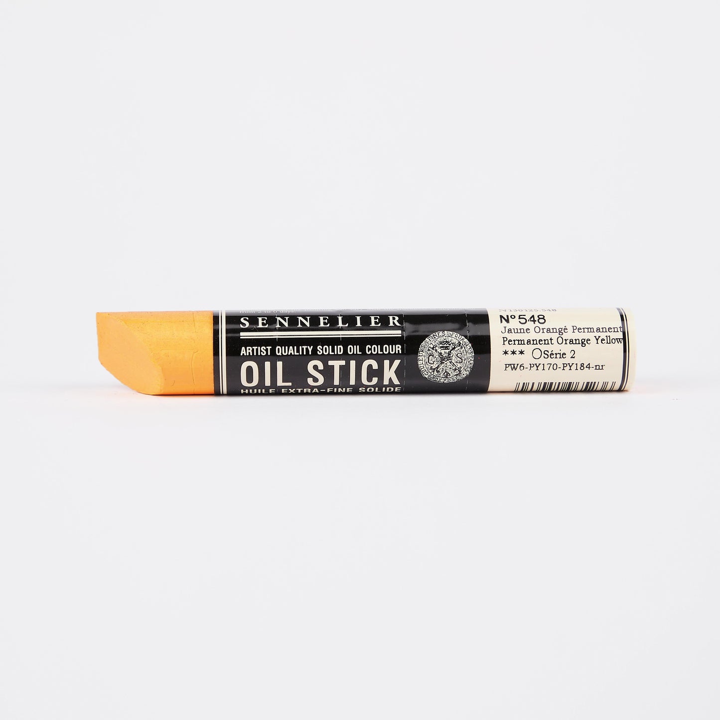 Sennelier Artist Oil Paint Stick 38ml 548 Permanent Orange Yellow