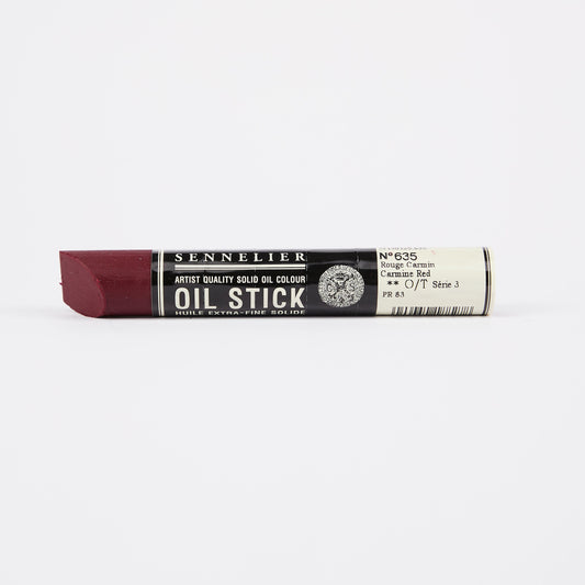 Sennelier Artist Oil Paint Stick 38ml 635 Carmine Red