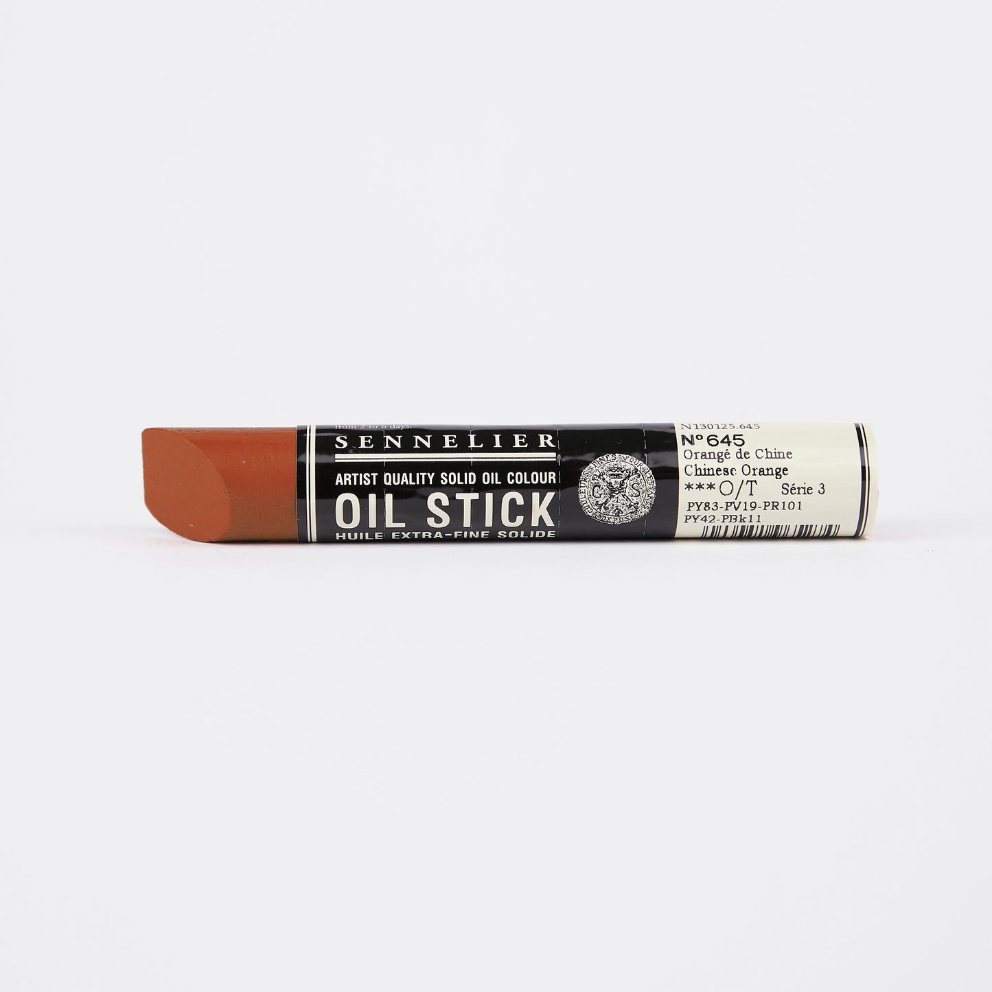 Sennelier Artist Oil Paint Stick 38ml 645 Chinese Orange