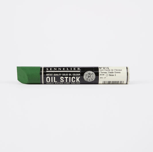 Sennelier Artist Oil Paint Stick 38ml 815 Chrome Oxide Green