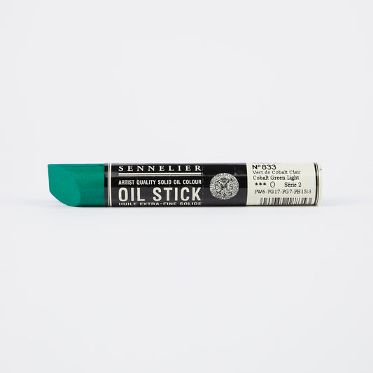 Sennelier Artist Oil Paint Stick 38ml 833 Cobalt Green Light
