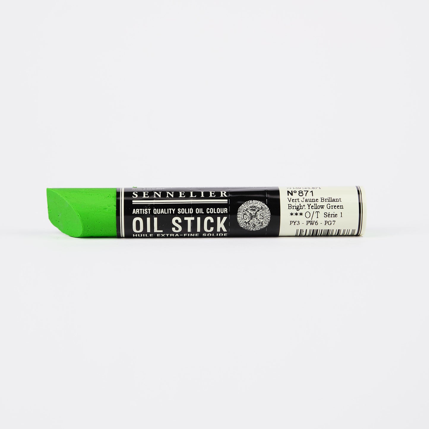 Sennelier Artist Oil Paint Stick 38ml 871 Bright Yellow Green