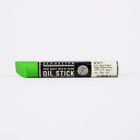 Sennelier Artist Oil Paint Stick 38ml 871 Bright Yellow Green