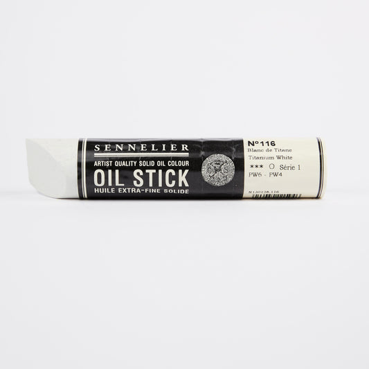 Sennelier Artist Oil Paint Stick 96ml 116 Titanium White