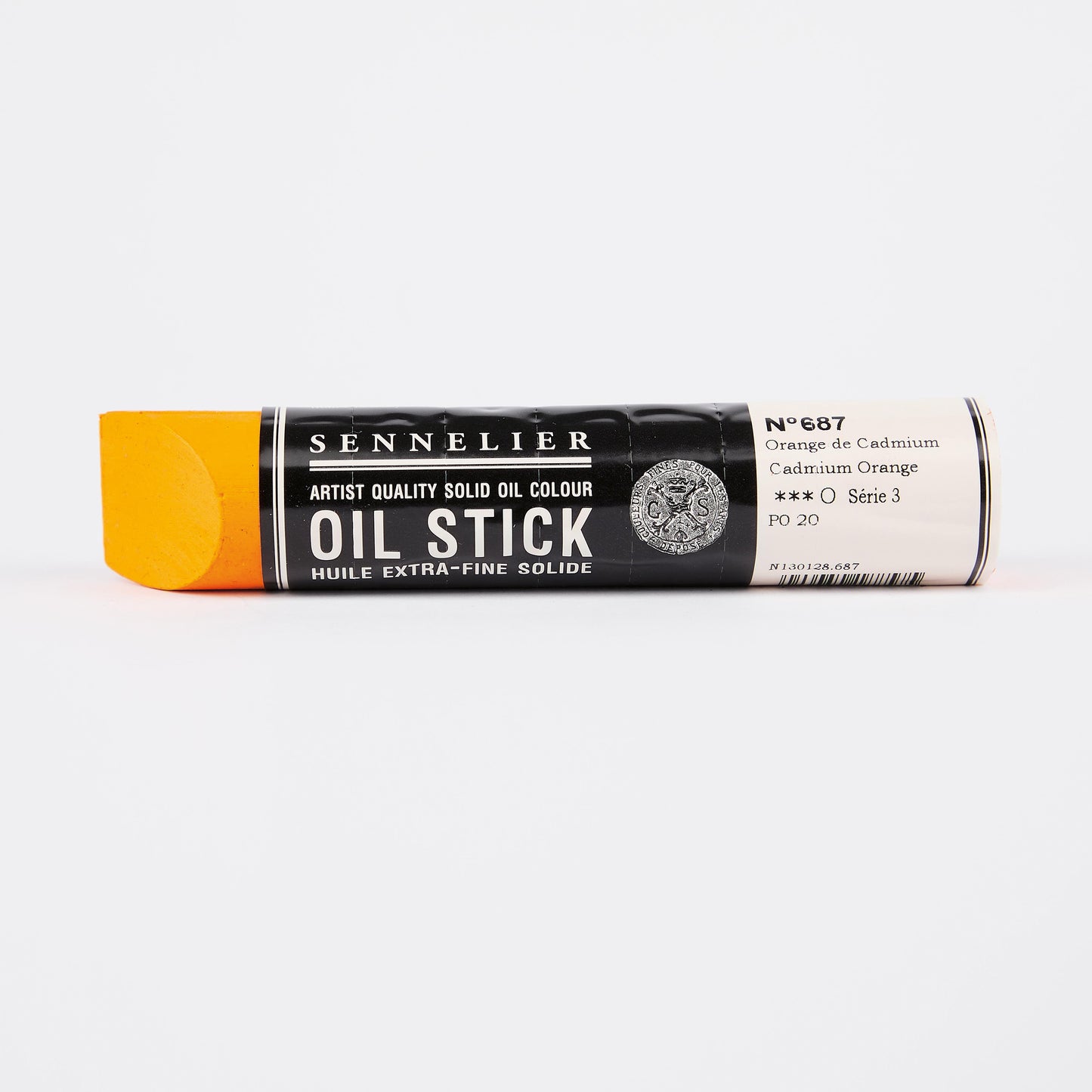 Sennelier Artist Oil Paint Stick 96ml 687 Cadmium Orange