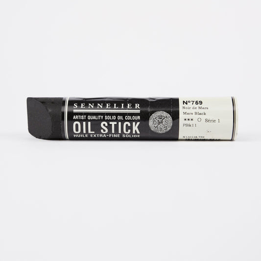 Sennelier Artist Oil Paint Stick 96ml 759 Mars Black