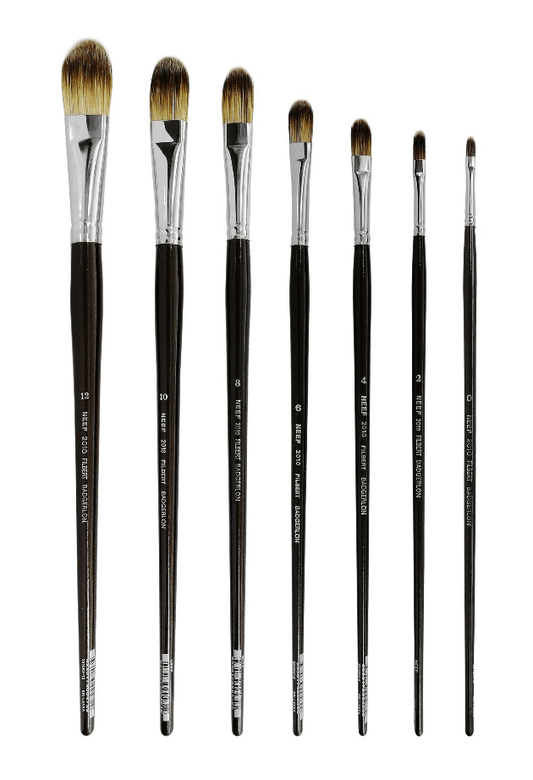 Neef 2010 Badgerlon Filbert Size 6