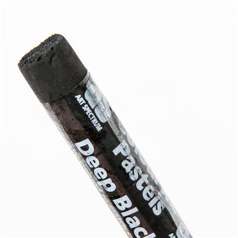 Art Spectrum Standard Pastels 70mm x 12mm Colourfix Deep Black