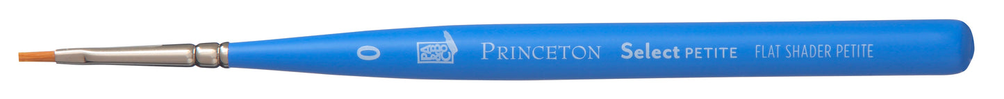 Princeton Select 3750 Mini Flat Shader Petite Size 0