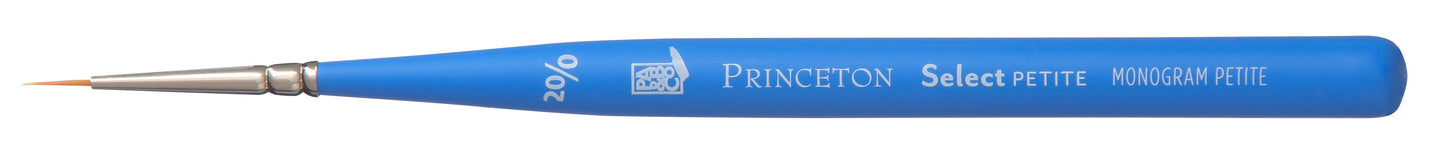 Princeton Select 3750 Mini Monogram Petite Size 20/0