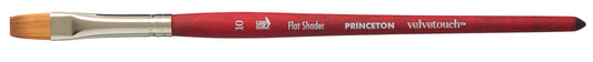Princeton Velvetouch Synthetic Short Handle Flat Shader Size 10