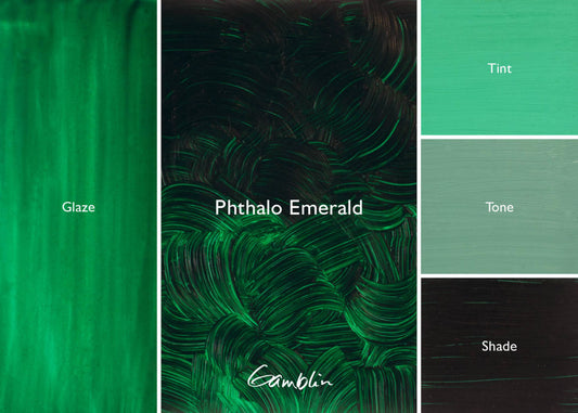 Gamblin Artist Oil 37ml Series 2 Phthalo Emerald