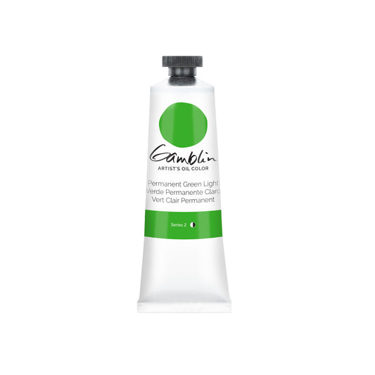 Gamblin Artist Oil 37ml Series 2 Permanent Green Light