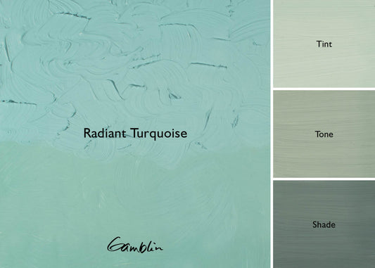 Gamblin Artist Oil 150ml Series 2 Radiant Turquoise