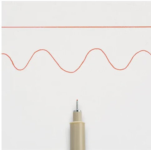 Sakura Pigma Micron Pen Red 01 - 0.25mm