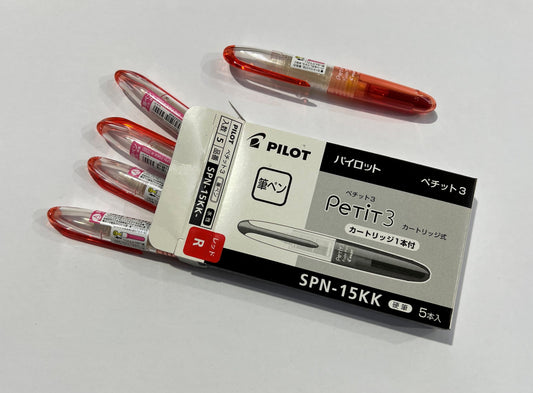 Pilot Petit 3 Red - Box of 5 - SALE