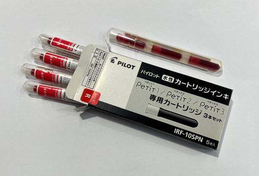 Pilot Petit Refills Red - Box of 5 - SALE