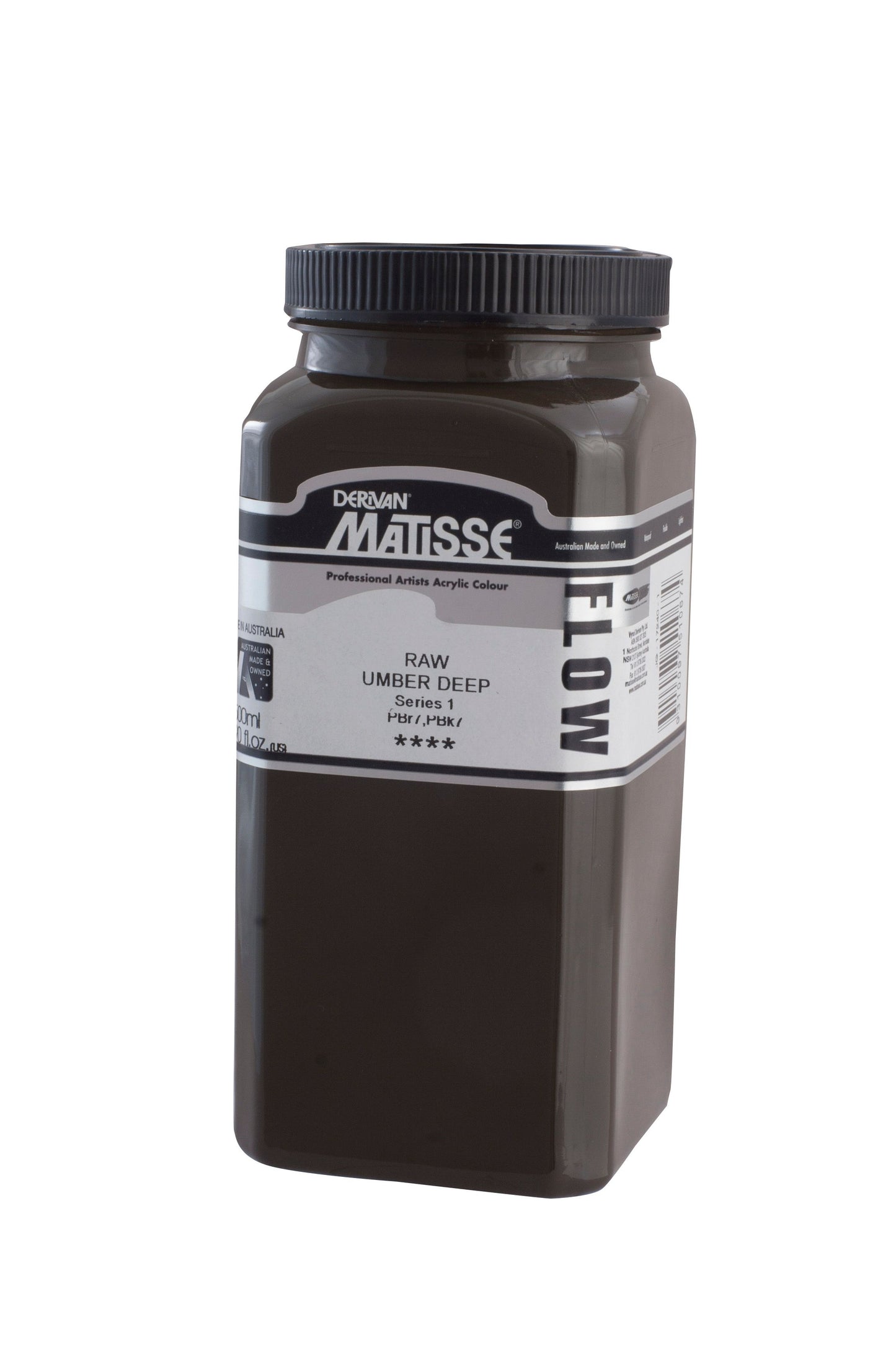 Matisse Flow 500ml Series 1 Raw Umber Deep