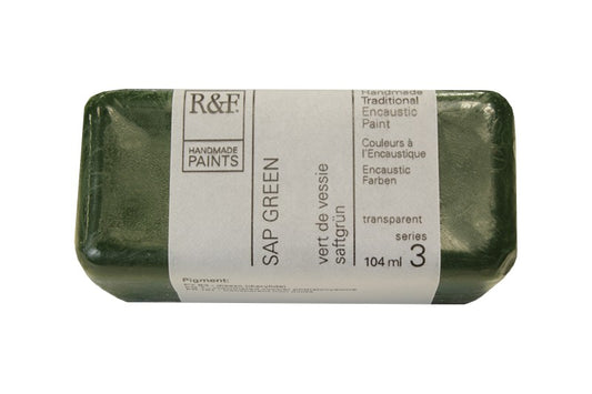 R&F Encaustic Wax Paint 104ml Sap Green