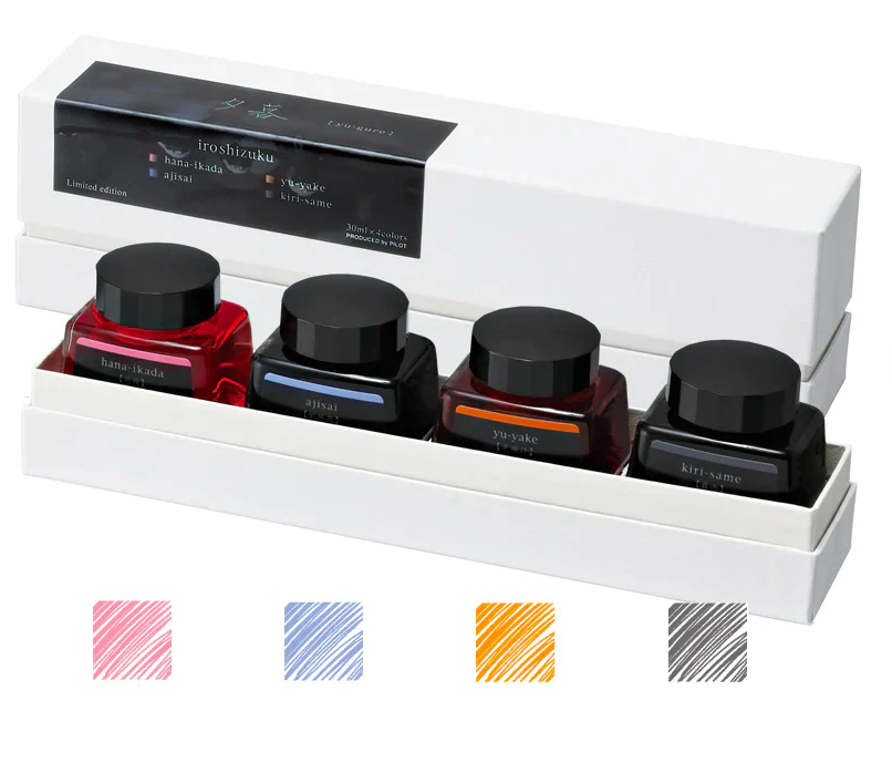 Pilot Limited Edition Iroshizuku Ink 30ml x 4 Yu-gure - Twilight