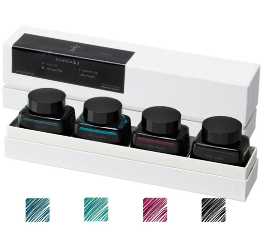 Pilot Limited Edition Iroshizuku Ink 30ml x 4 Yoi - Evening