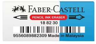 Faber PVC Free Eraser Ink & Pencil - Medium