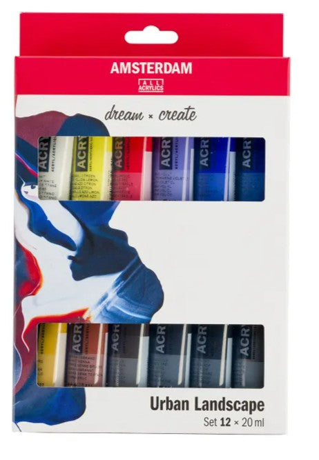 Amsterdam Acrylic URBAN LANDSCAPE Set 12 x 20ml