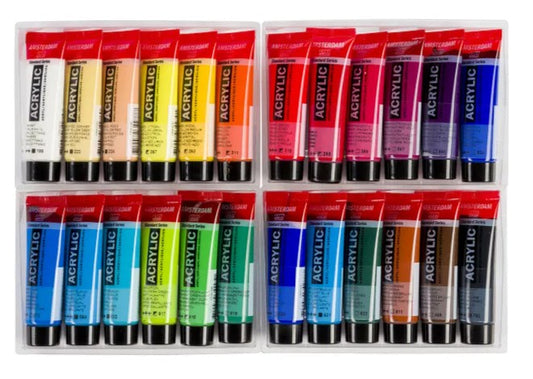 Amsterdam Acrylic General Selection Set 24 x 20ml