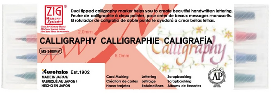 Zig Calligraphy 2mm Set 4
