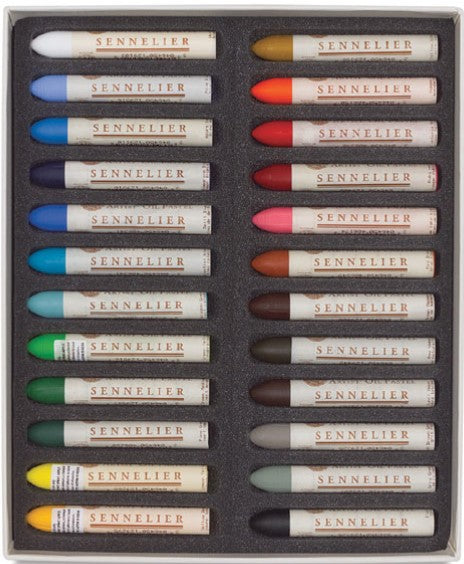 Sennelier Oil Pastel Set 24 Assorted