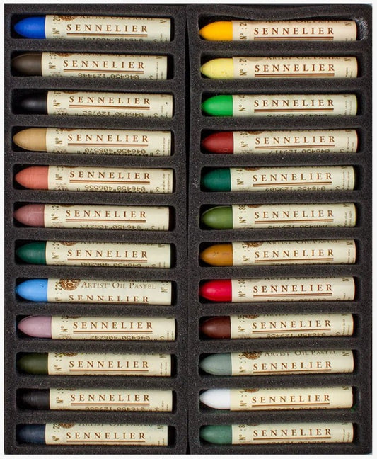 Sennelier Oil Pastel Set 24 Landscape